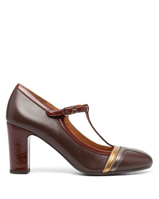 Chie Mihara Mary Jane side-buckle pumps