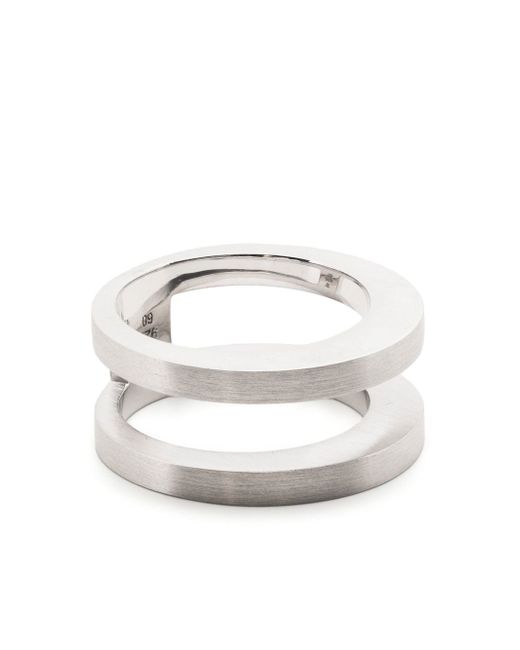 Tom Wood cut-out sterling ring