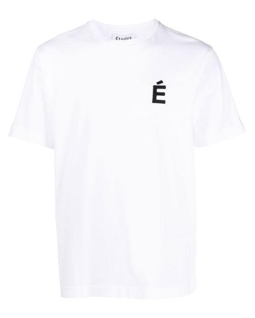 Etudes Wonder Patch organic-cotton T-shirt