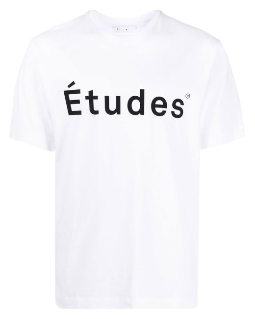 Etudes Wonder logo-print T-shirt