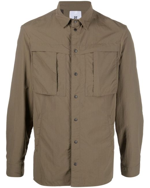 PT Torino long-sleeve shirt jacket