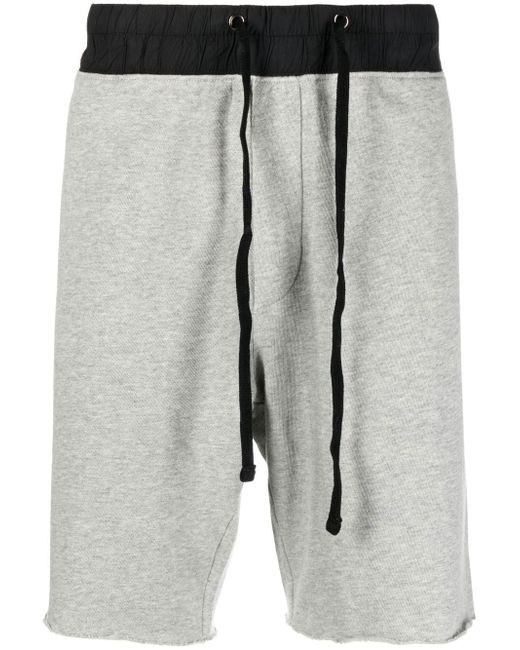James Perse French terry-cloth track shorts