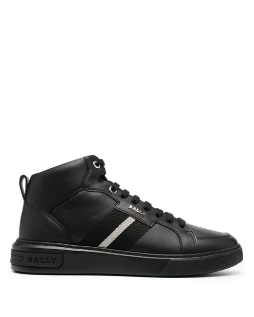 Bally Myles high-top leather sneakers