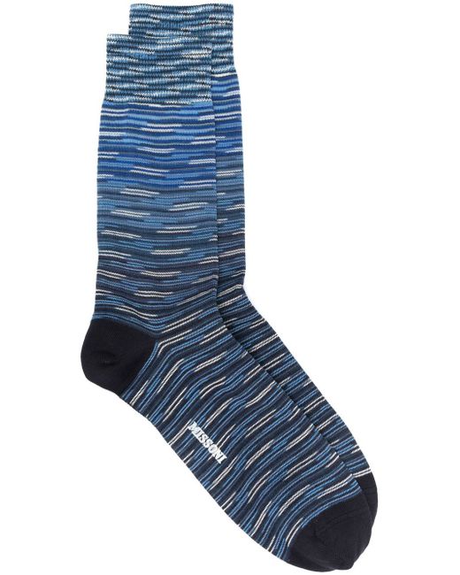 Missoni logo striped socks