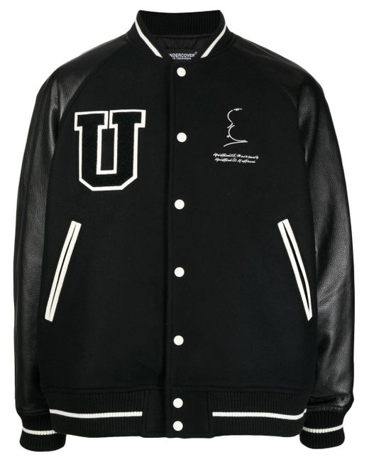 Undercover Hitchcock-graphic bomber jacket