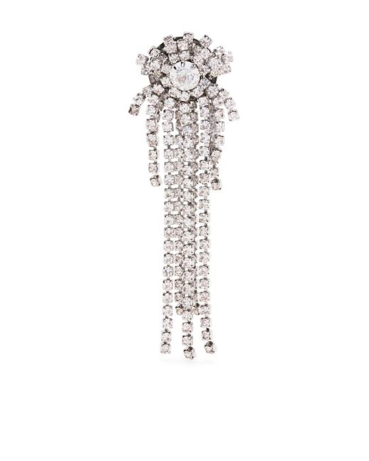 Philosophy di Lorenzo Serafini Bijoux crystal-embellished brooch