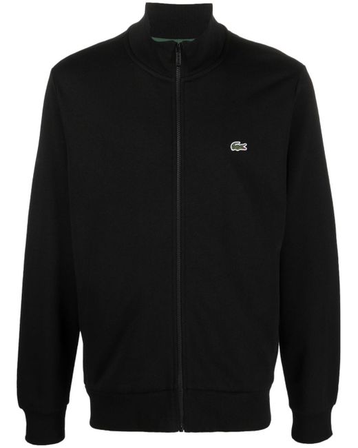 Lacoste high-neck zip-fastening sweatshirt