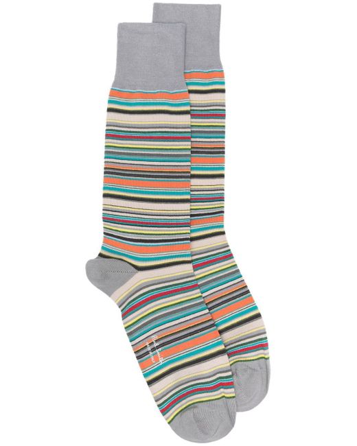 Paul Smith striped cotton socks