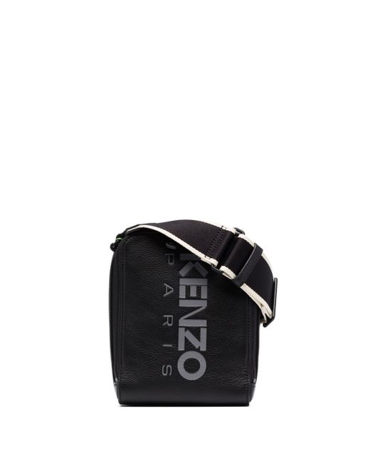 Kenzo logo-print messenger bag