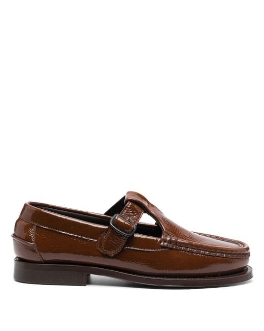 Hereu Alber buckle leather loafers