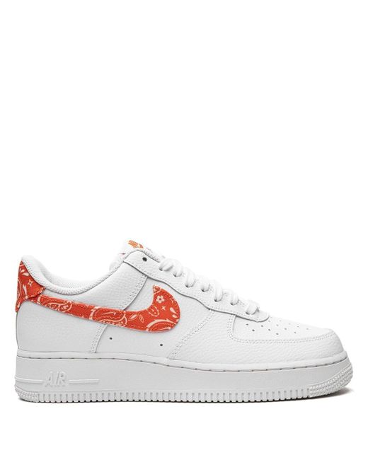 Nike Air Force 1 Low Orange Paisley sneakers