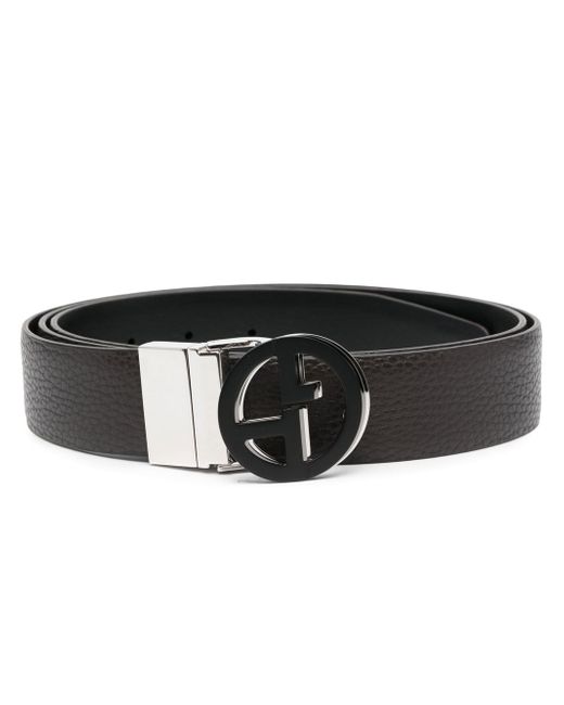 Giorgio Armani logo buckle belt