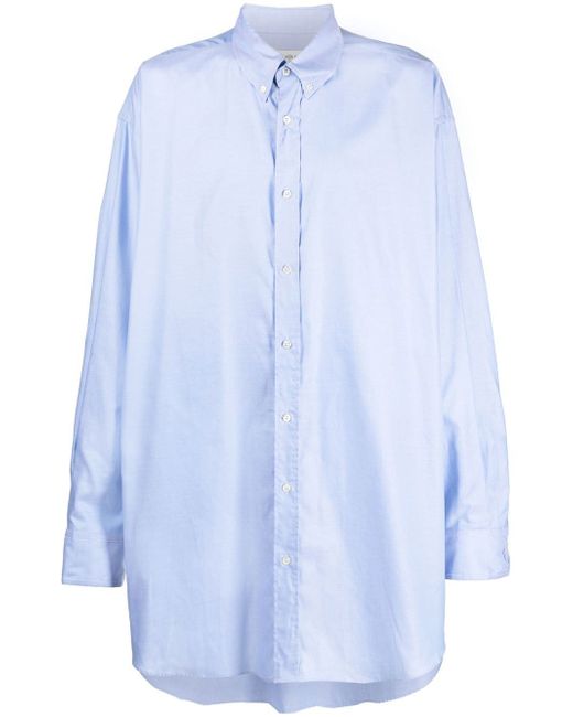 Maison Margiela oversize long-sleeve shirt