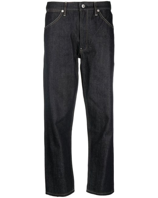 Jil Sander tapered cropped-leg jeans