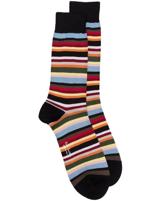 Paul Smith all-over stripe-print socks