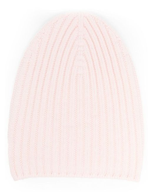 Barrie ribbed-knit cashmere beanie