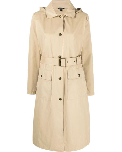 Lauren Ralph Lauren belted mid-length trench coat