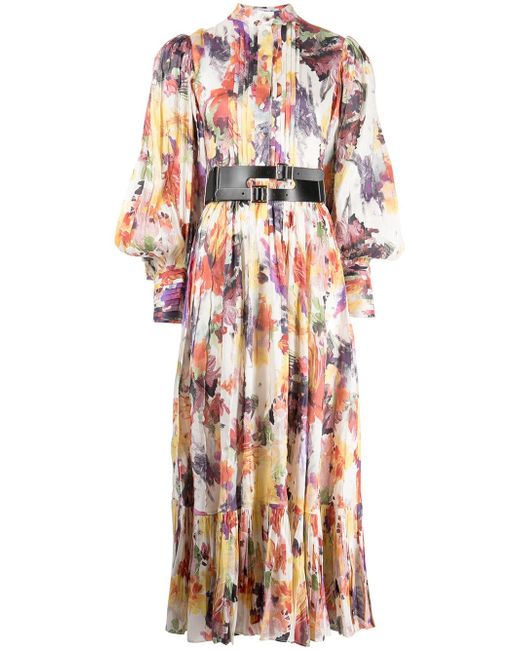 Leo Lin Poise floral-print maxi dress