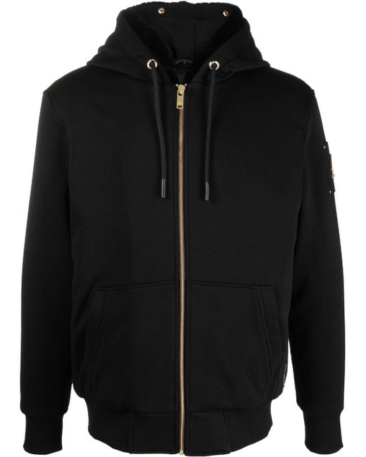 Moose Knuckles zip-up hooded jacket