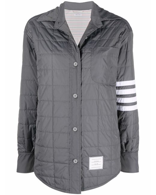 Thom Browne down-feather quilted shirt jacket