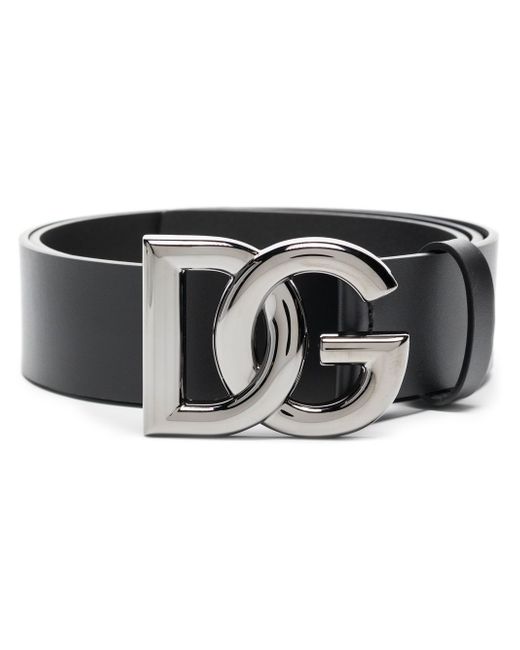 Dolce & Gabbana logo-buckle belt