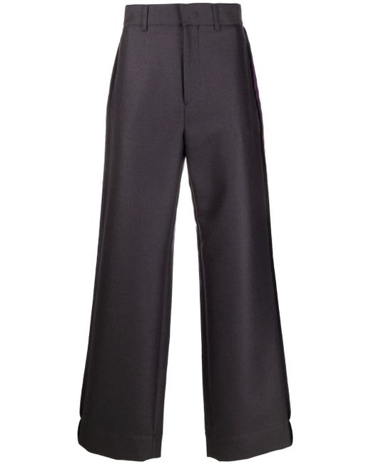 Etro tailored-cut wide-leg trousers
