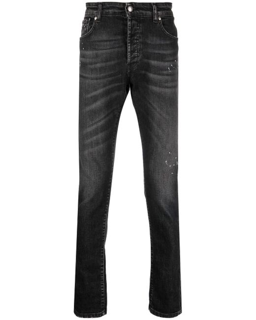 John Richmond low-rise slim-cut jeans