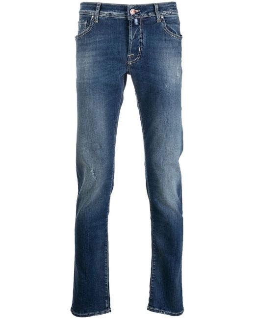 Jacob Cohёn light-wash slim-fit jeans