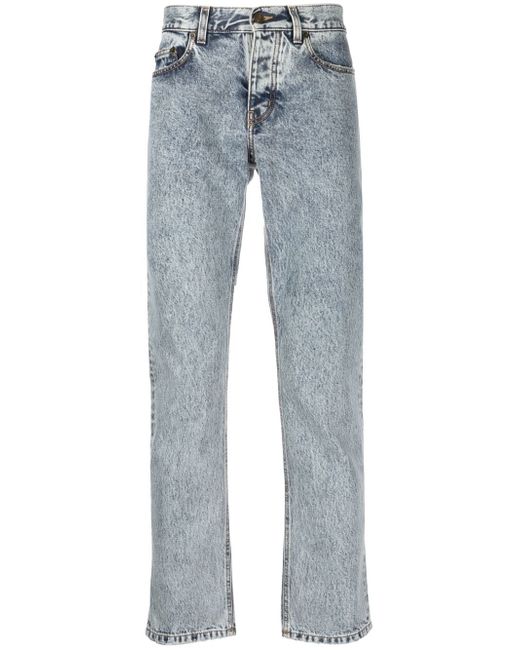Saint Laurent mid-rise tapered jeans