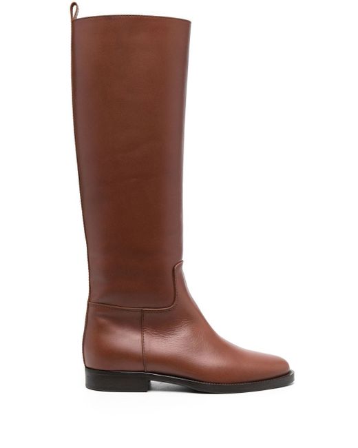 Via Roma 15 leather knee-length boots