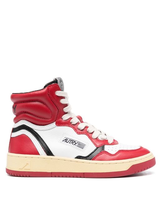 Autry logo-print high-top sneakers