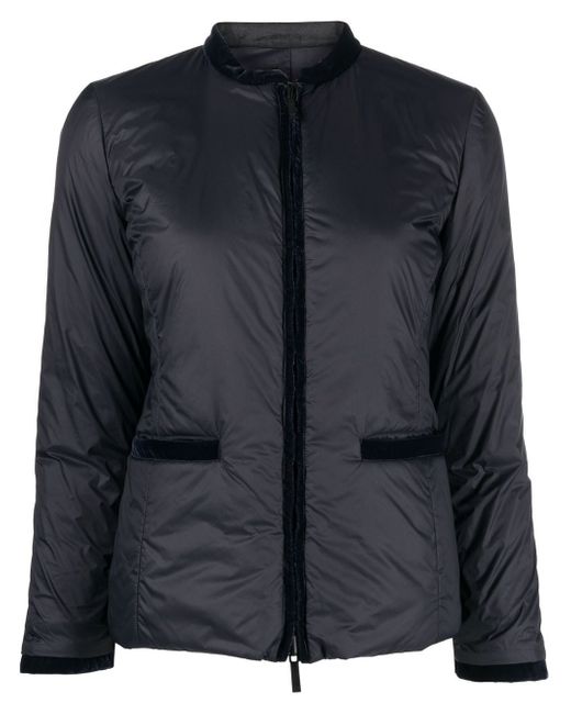 Emporio Armani high neck zip-up jacket