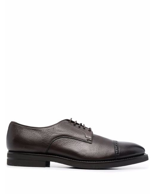 Henderson Baracco perforated-detail derby shoes