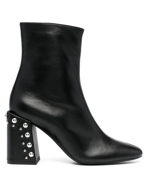 Furla studded-heel 75mm ankle boots