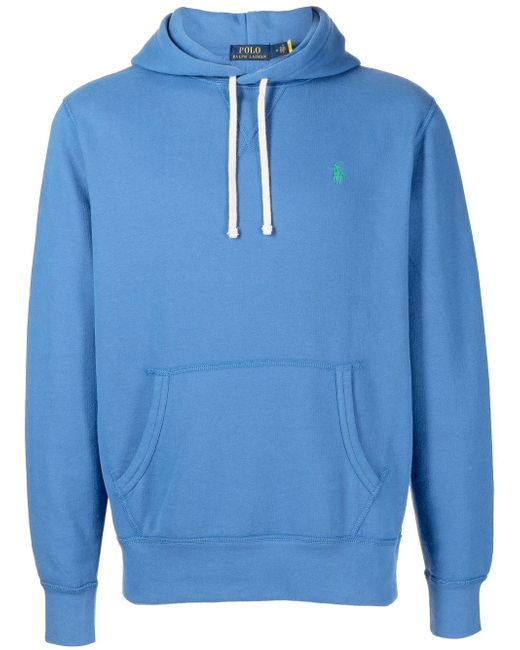 Polo Ralph Lauren garment-dyed fleece hoodie