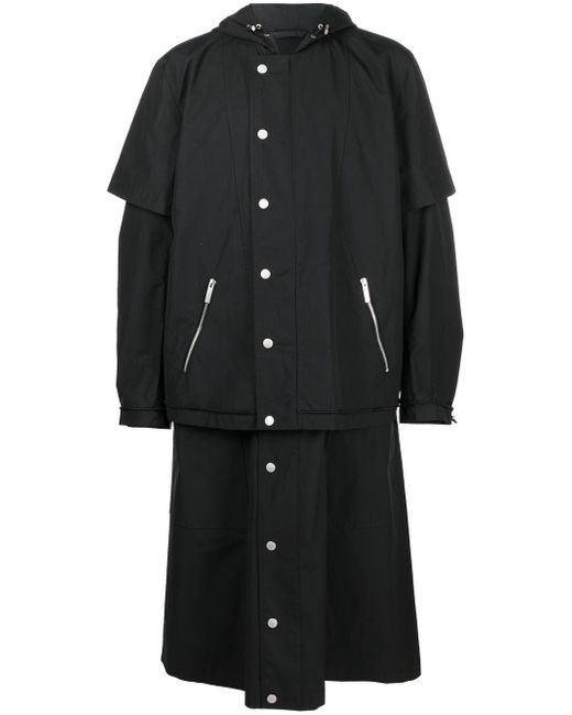 44 Label Group single-breasted trench coat