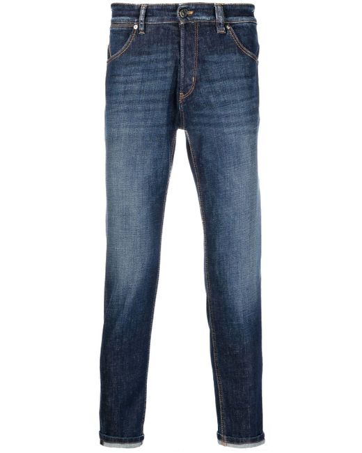 PT Torino mid-rise straight-leg jeans