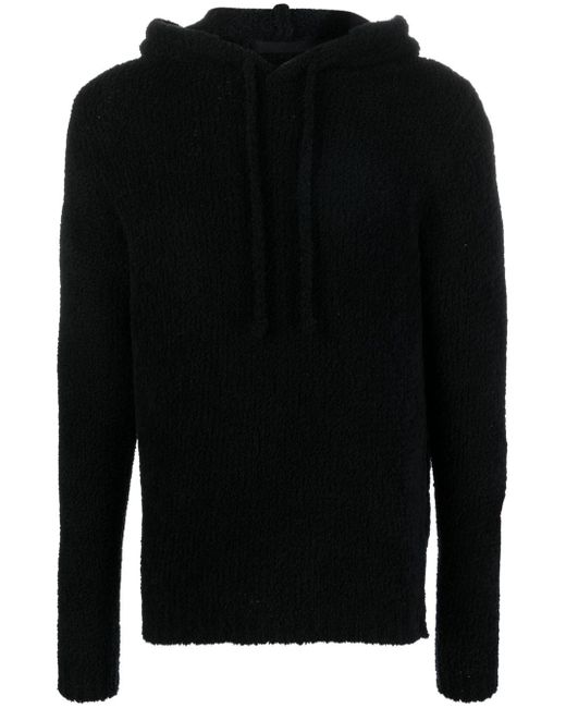 Ten C sherpa wool-blend hoodie