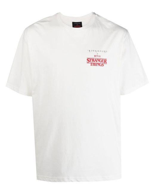 Throwback. x Stranger Things graphic-print T-shirt