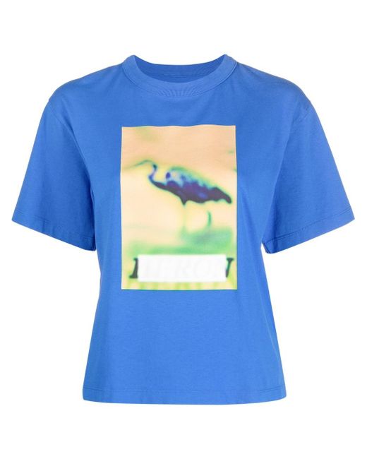 Heron Preston Heron-print short-sleeve T-shirt
