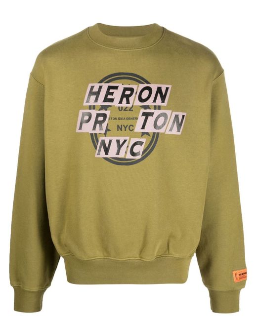 Heron Preston graphic-print cotton sweatshirt