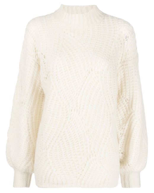 Agnona ribbed-knit jumper