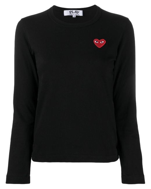 Comme Des Garçons Play heart logo sweatshirt