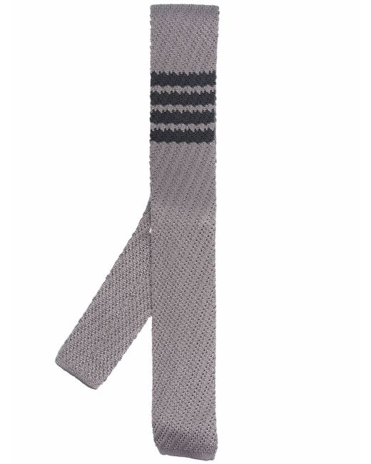 Thom Browne 4-Bar stripe silk tie