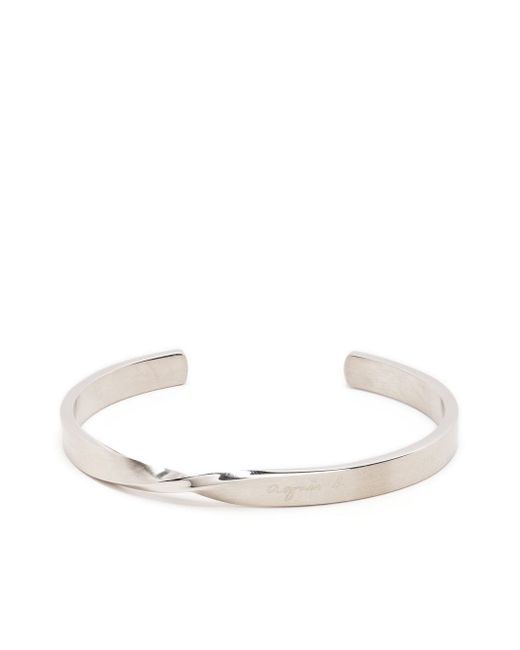 Agnès B. stainless-steel bracelet