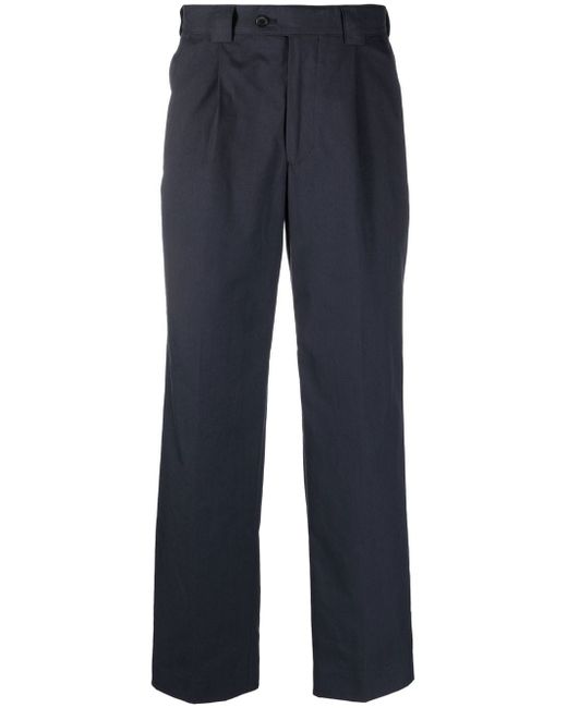 Paul Smith straight-leg organic-cotton trousers