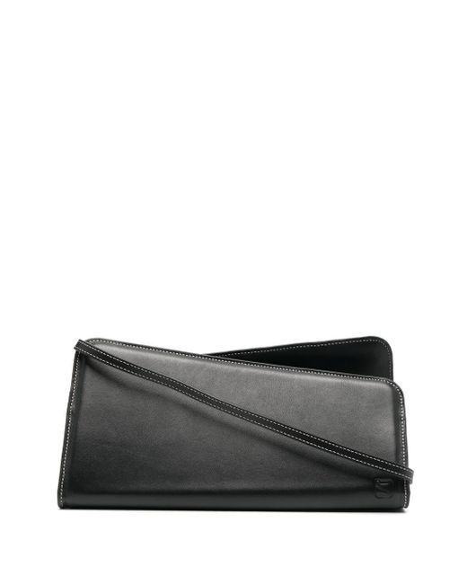Yuzefi asymmetric leather tote bag