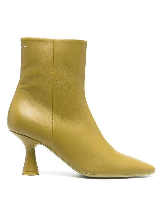 Mm6 Maison Margiela 90mm leather ankle boots