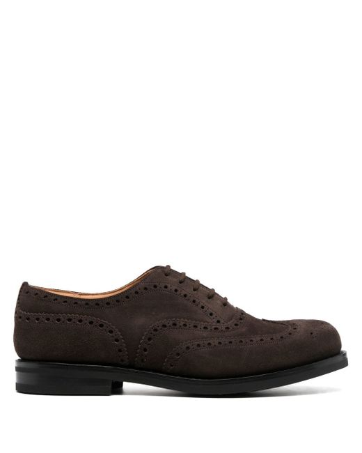 Church's Chetwynd suede oxford brogues