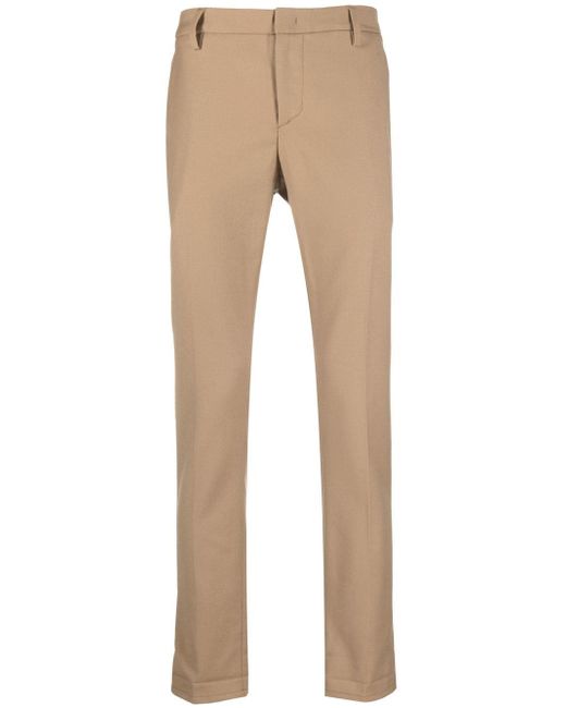 Dondup mid-rise slim-fit trousers